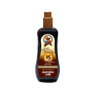 Spray Gel con Bronzer SPF 15