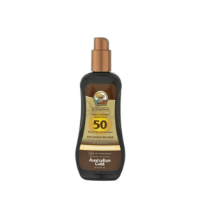 Spray Gel con Bronzer SPF 50